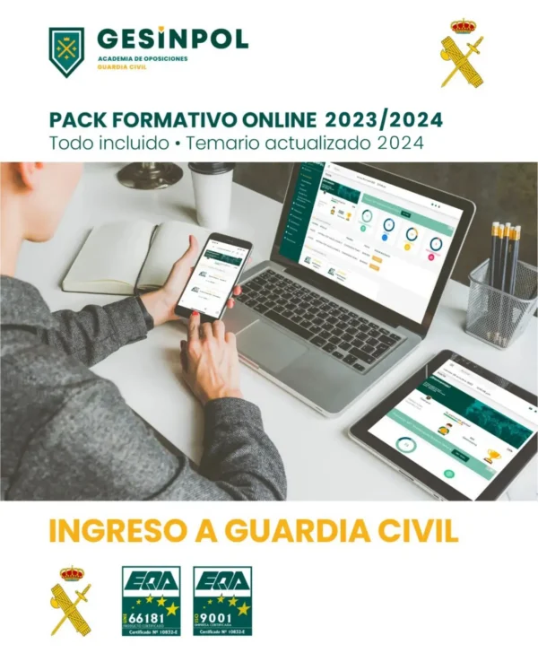 Pack Formativo Online de la Academia Gesinpol