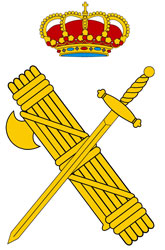 ¿Qué simboliza el emblema de la Guardia Civil?